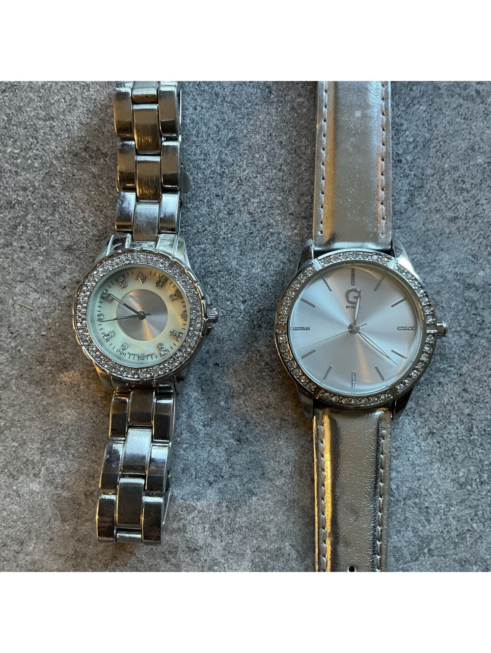 Beautiful Pair Of Adrienne Vittadini & Guess Womens Watches Both Watches Run BV